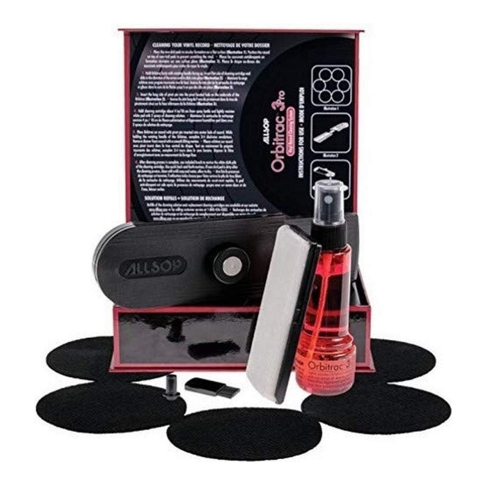 Allsop Orbitrac 3 Pro Vinyl Record Cleaning System Kit Protective Non-Skid Pad‎